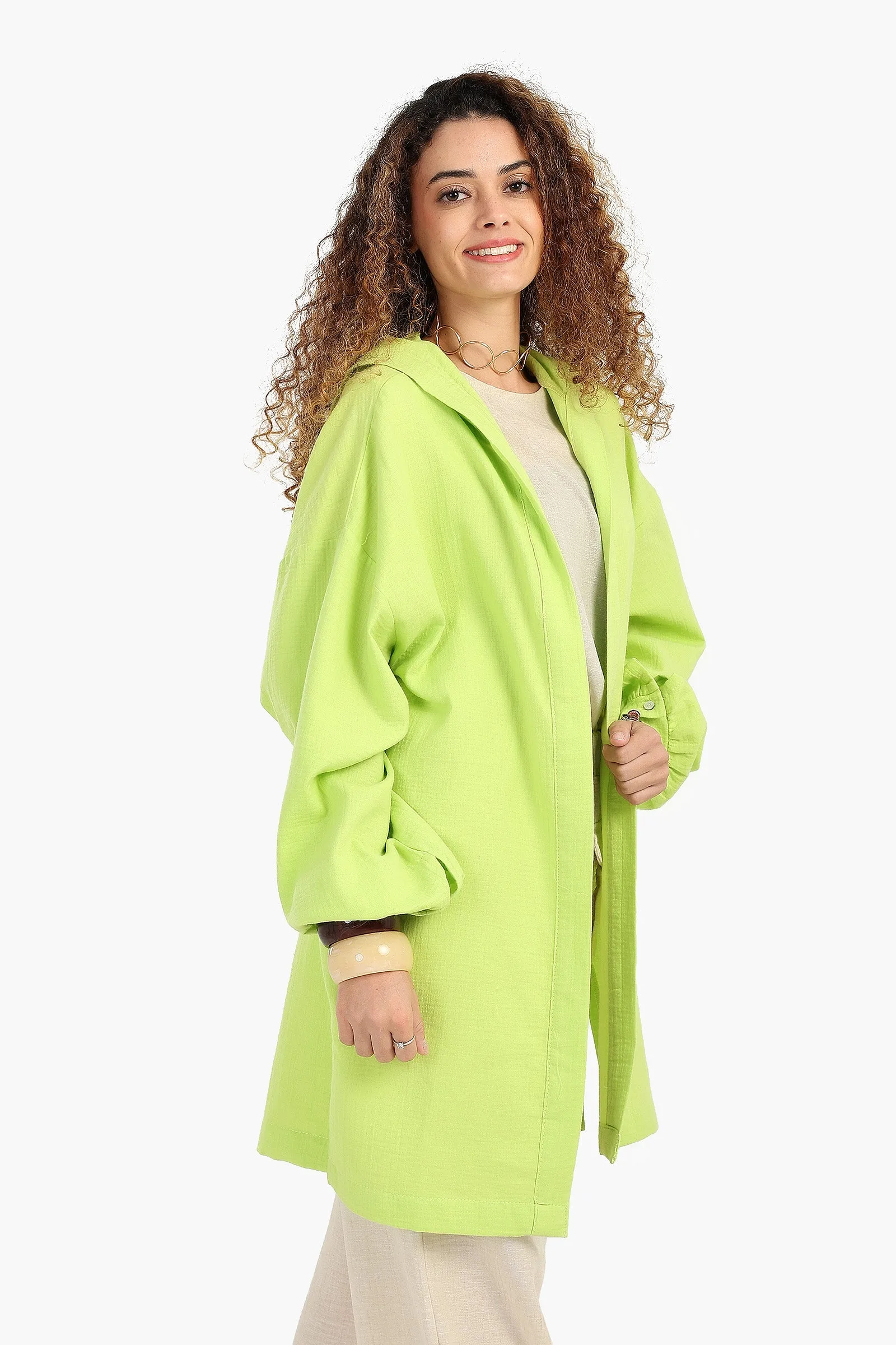 Summer Hooded Cardigan