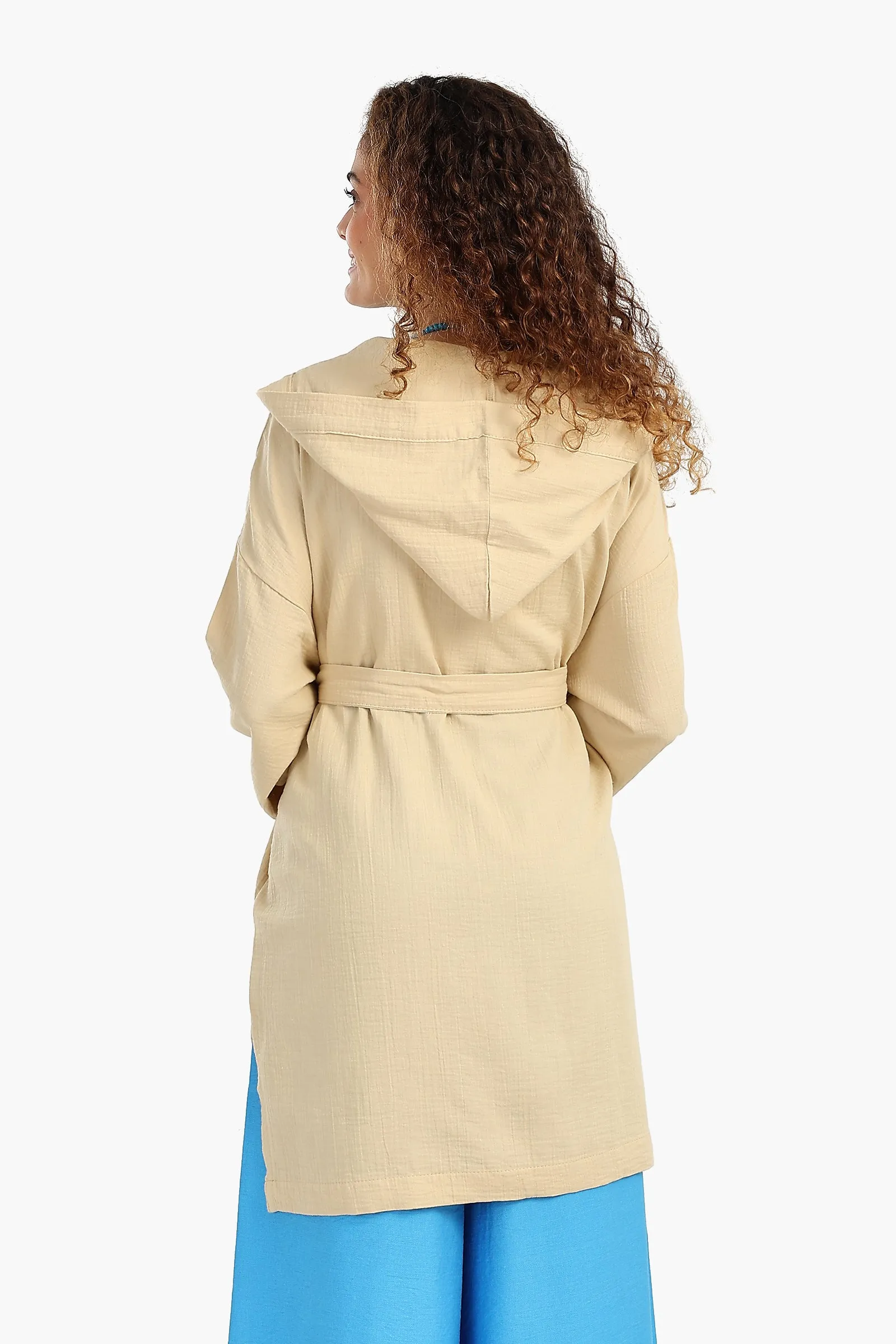 Summer Hooded Cardigan