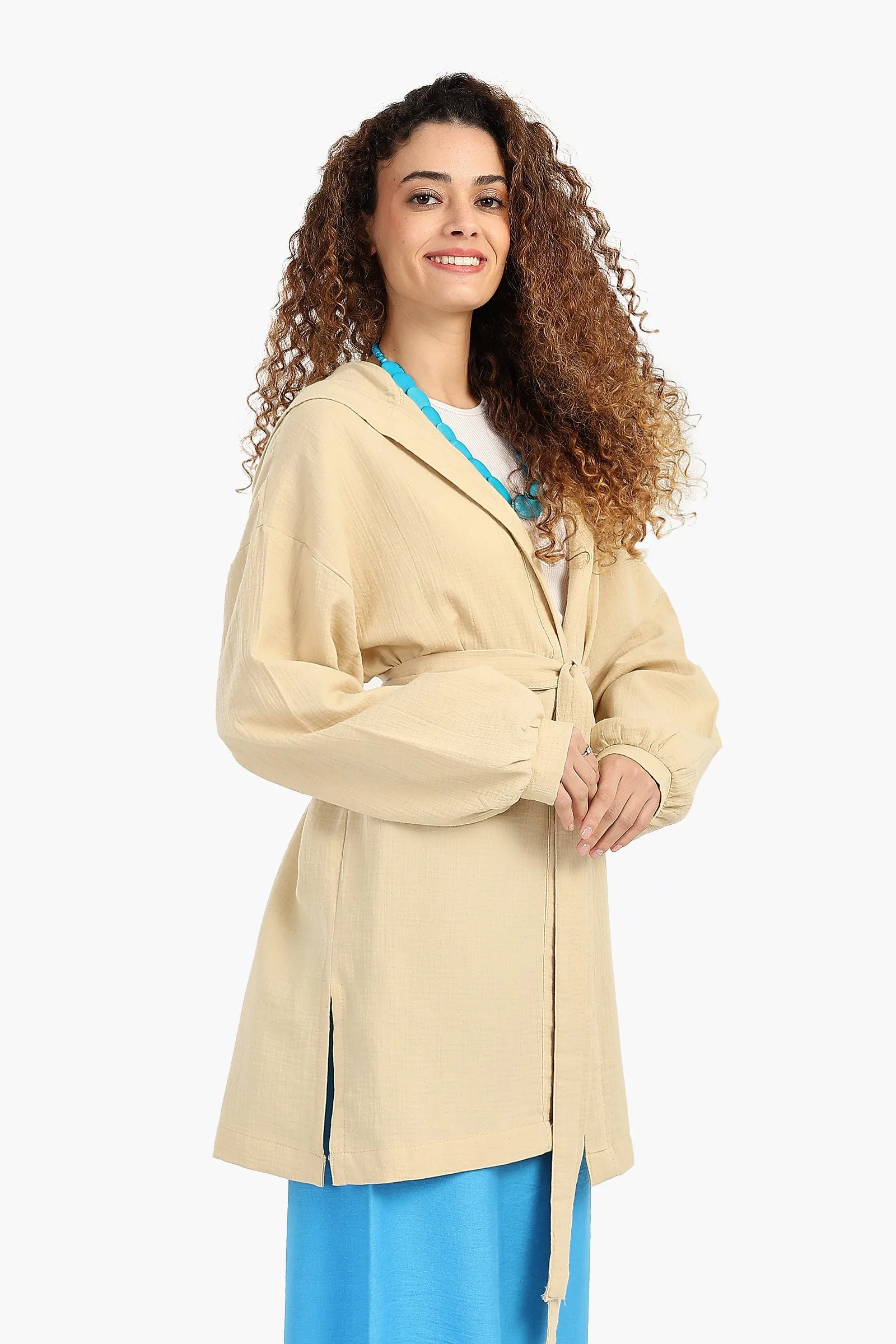 Summer Hooded Cardigan