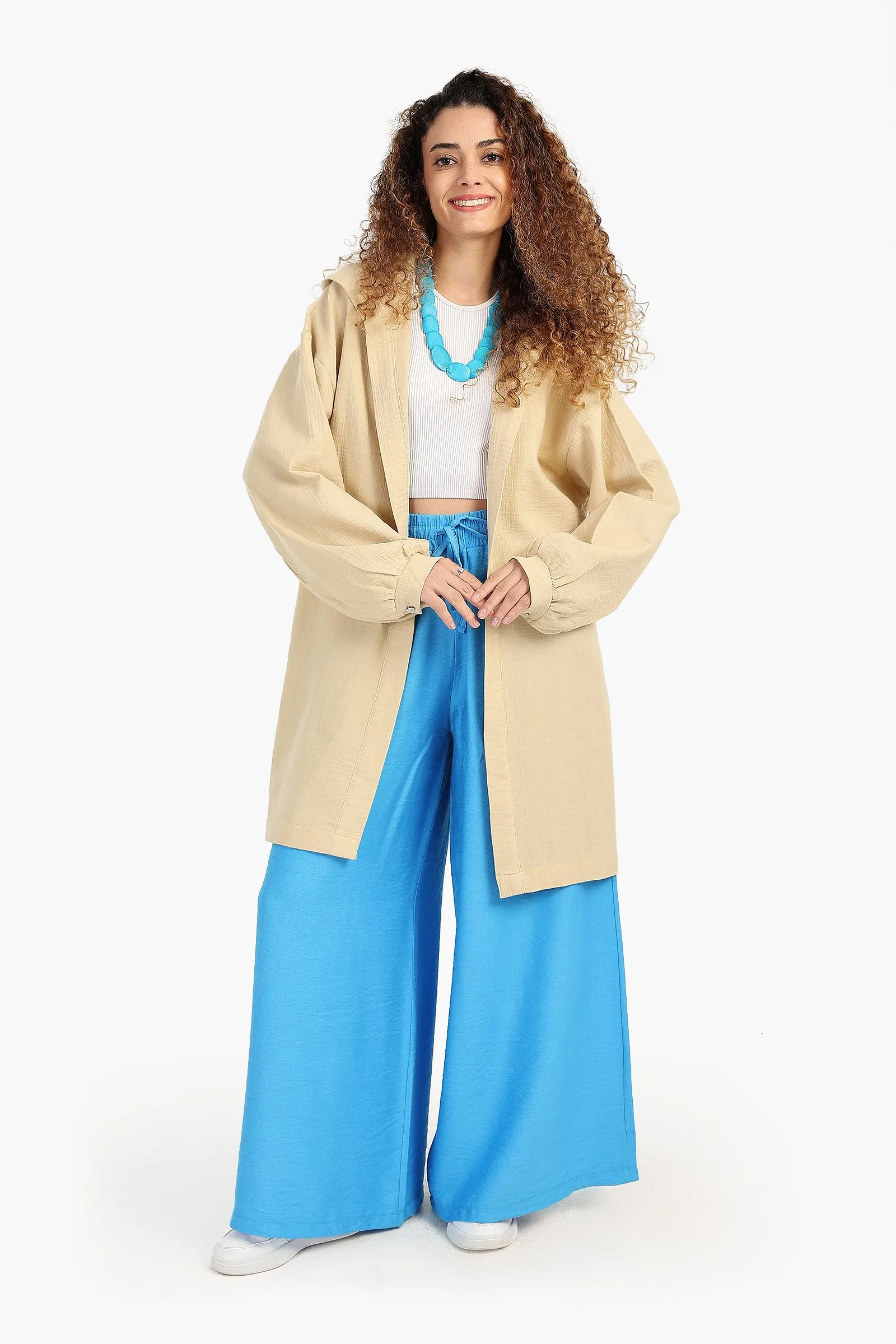 Summer Hooded Cardigan