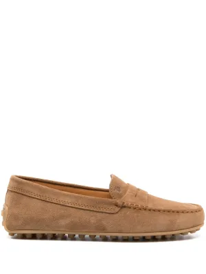 Tod's Gommino suede loafers