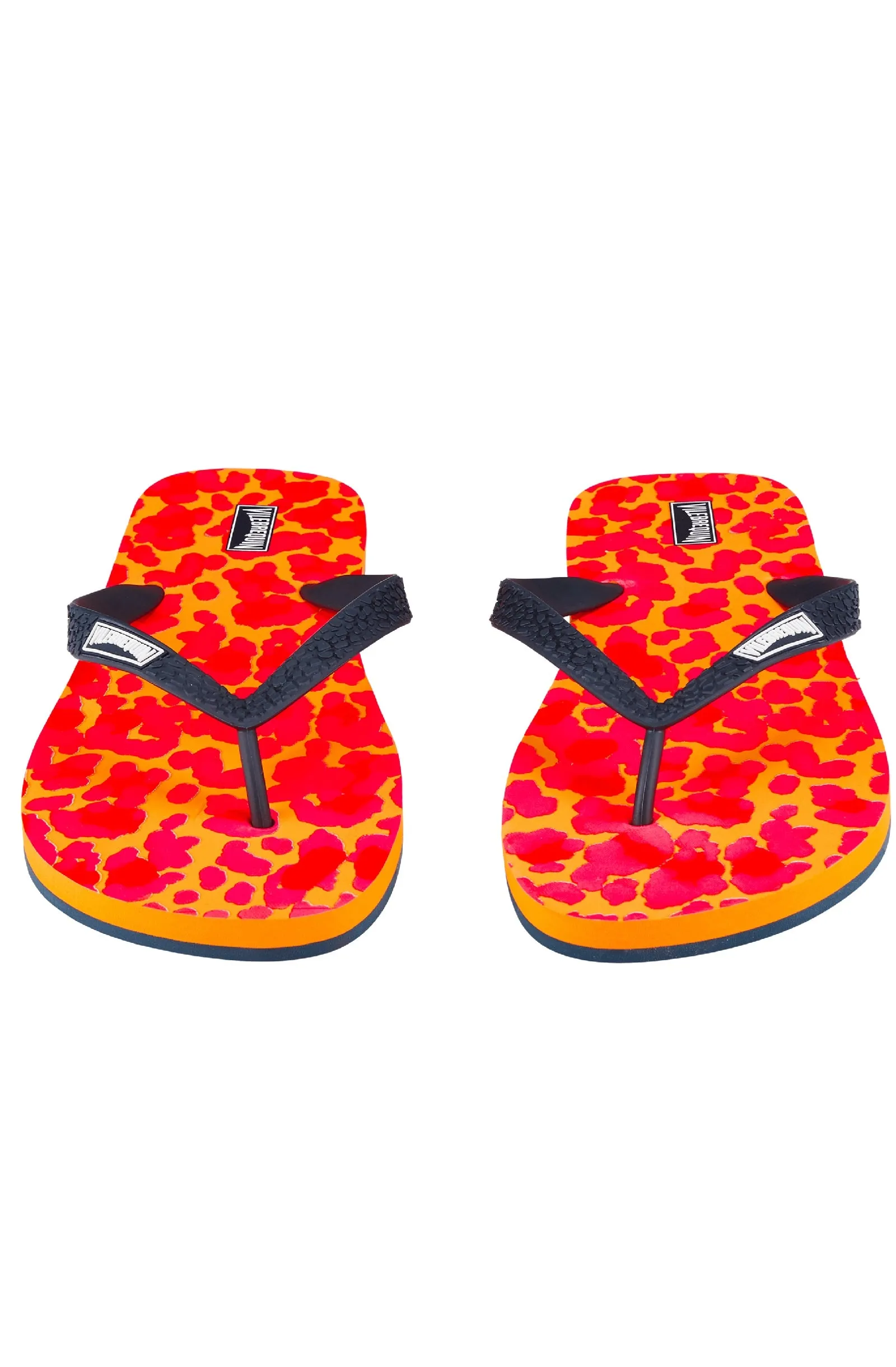 VILEBREQUIN Men Flip Flops New Leopard