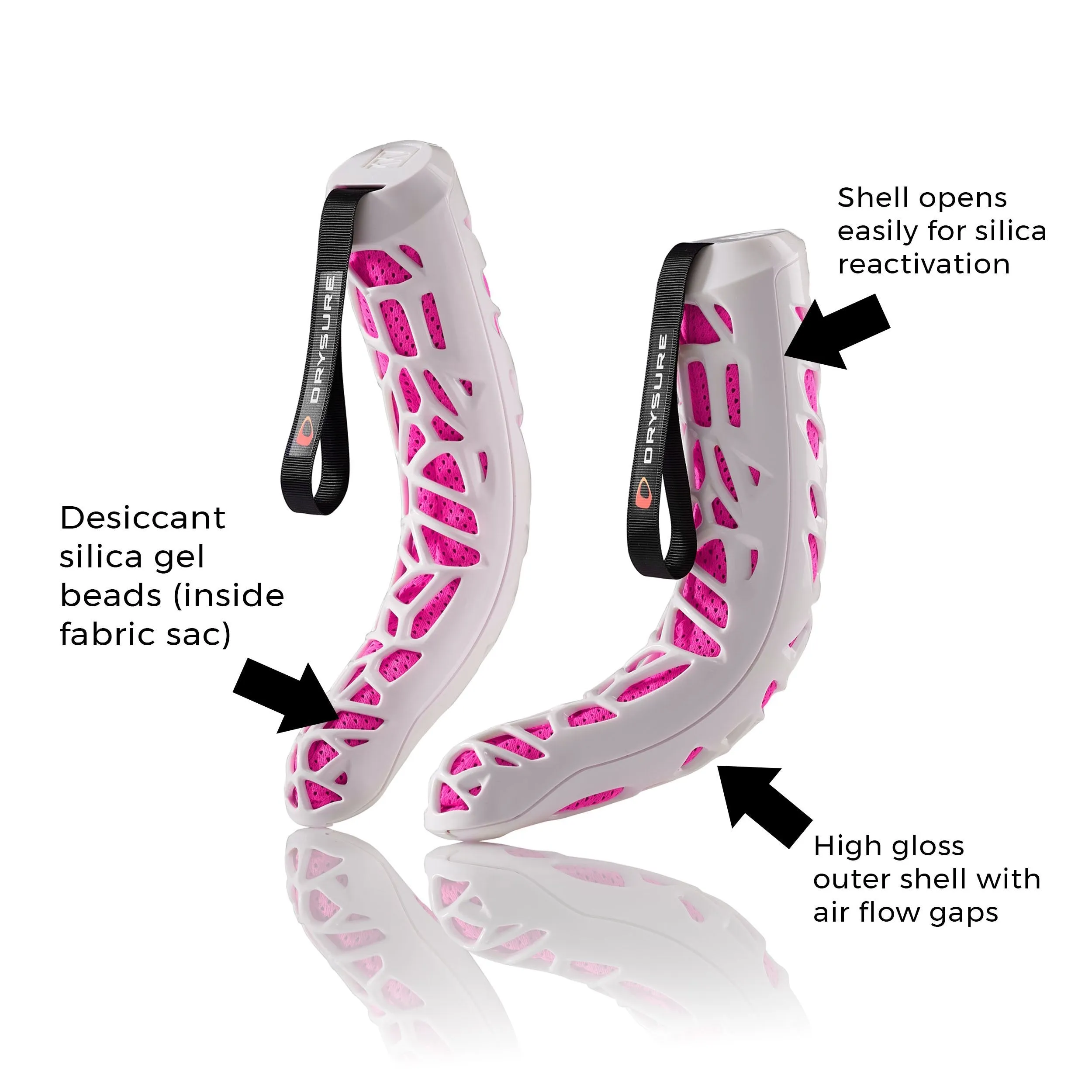 White & Pink Drysure Extreme