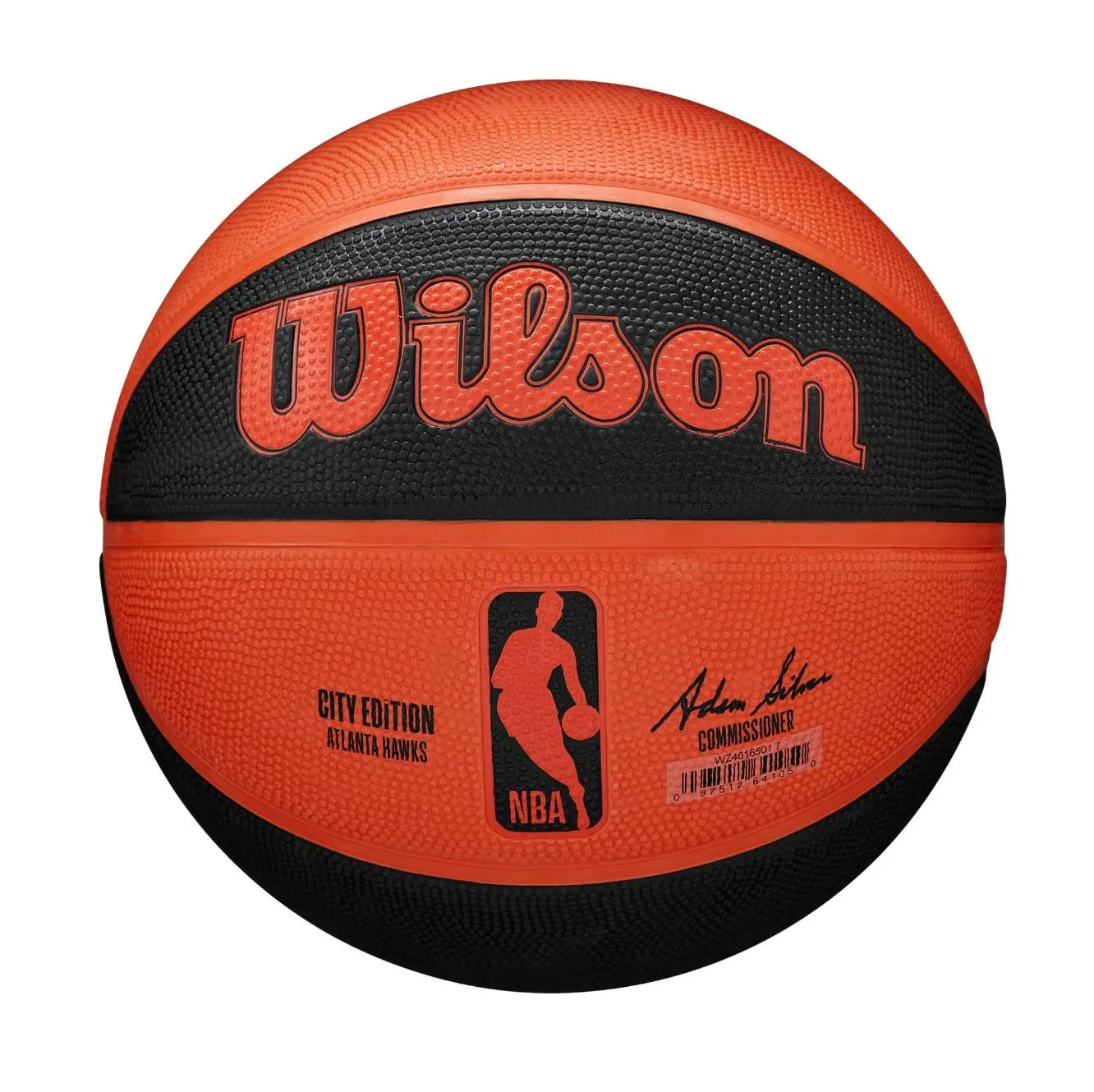 Wilson Atlanta Hawks City Edition NBA Full Size Outdoor Basketball Ball (New)