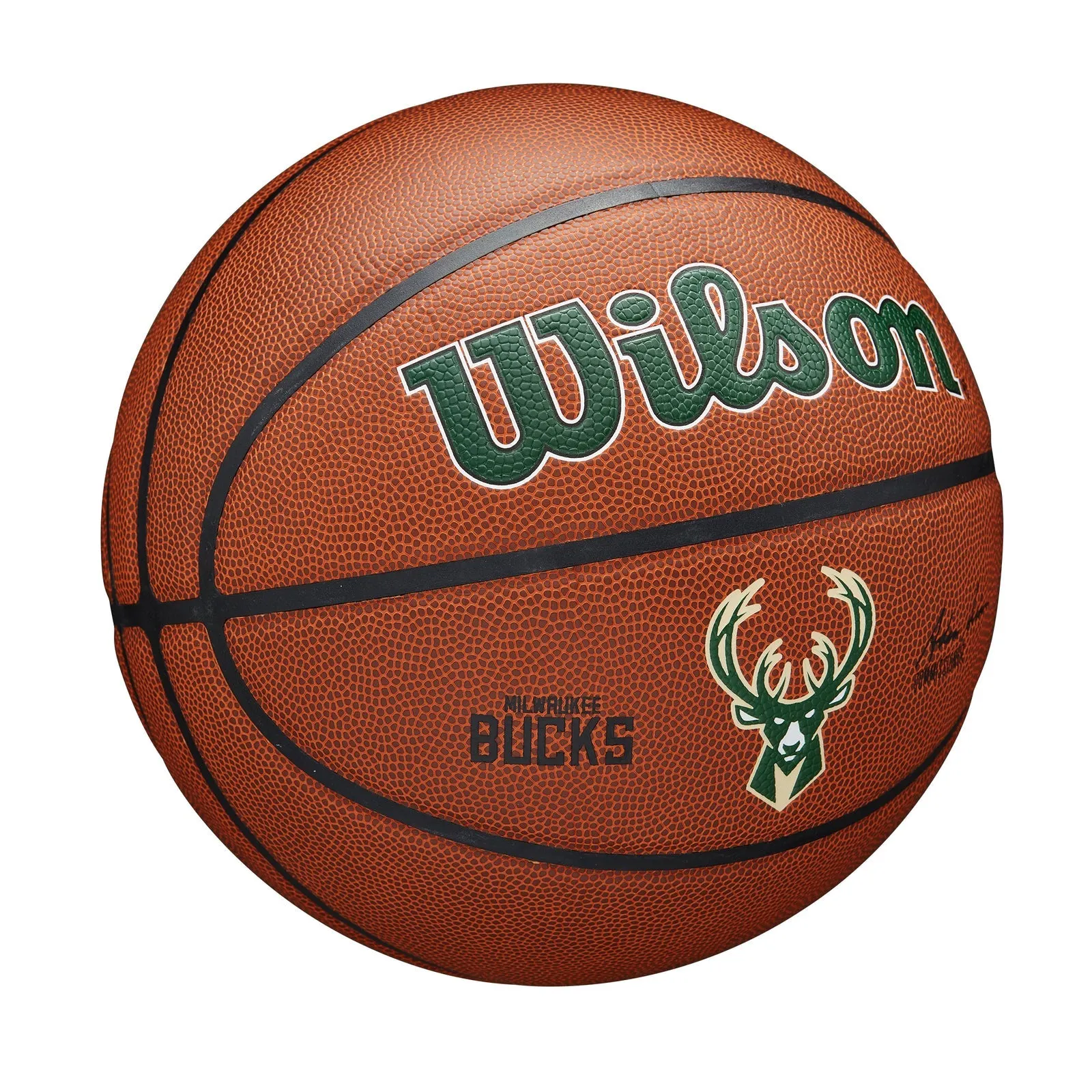 WILSON NBA TEAM COMPOSITE MILWAUKEE BUCKS BASKETBALL