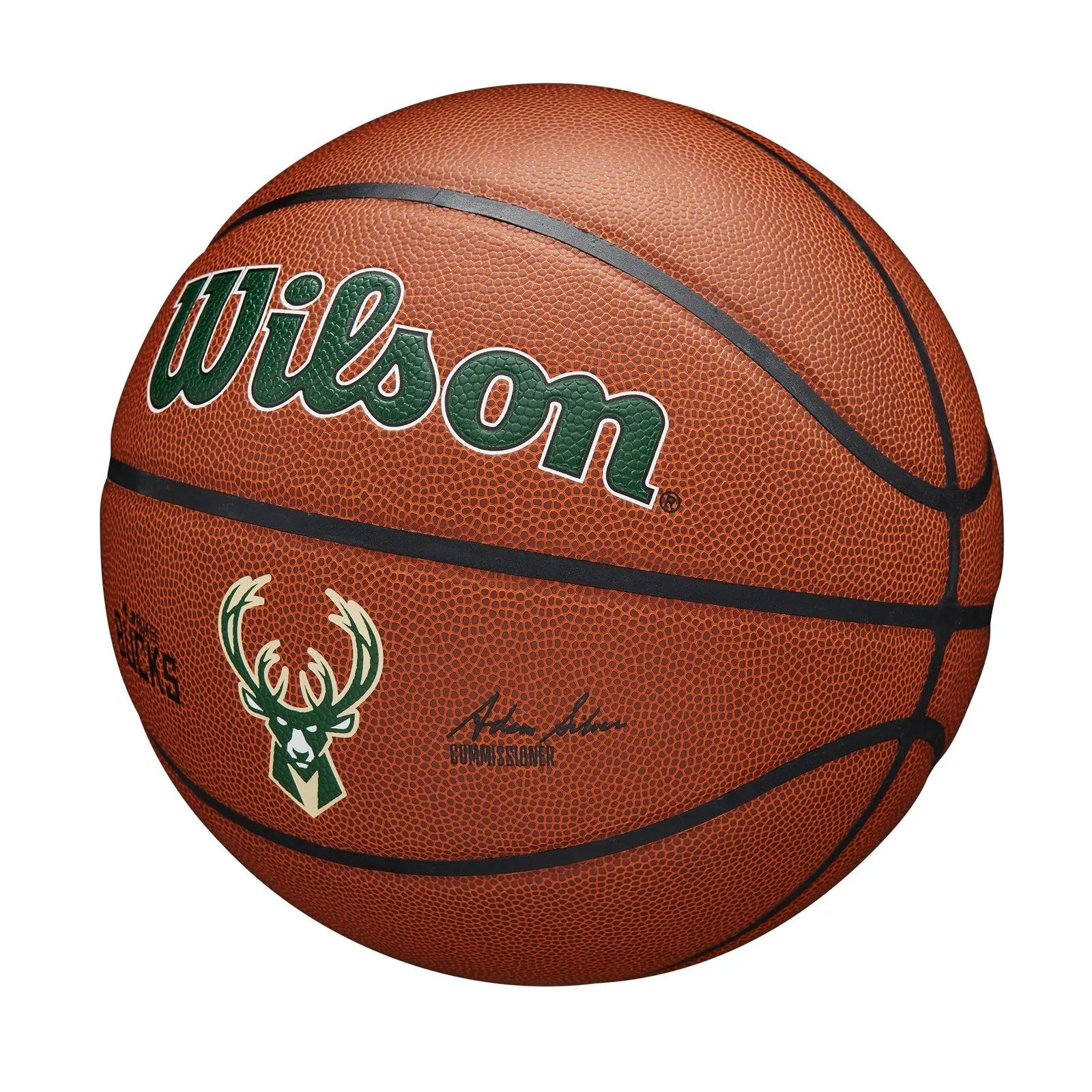 WILSON NBA TEAM COMPOSITE MILWAUKEE BUCKS BASKETBALL