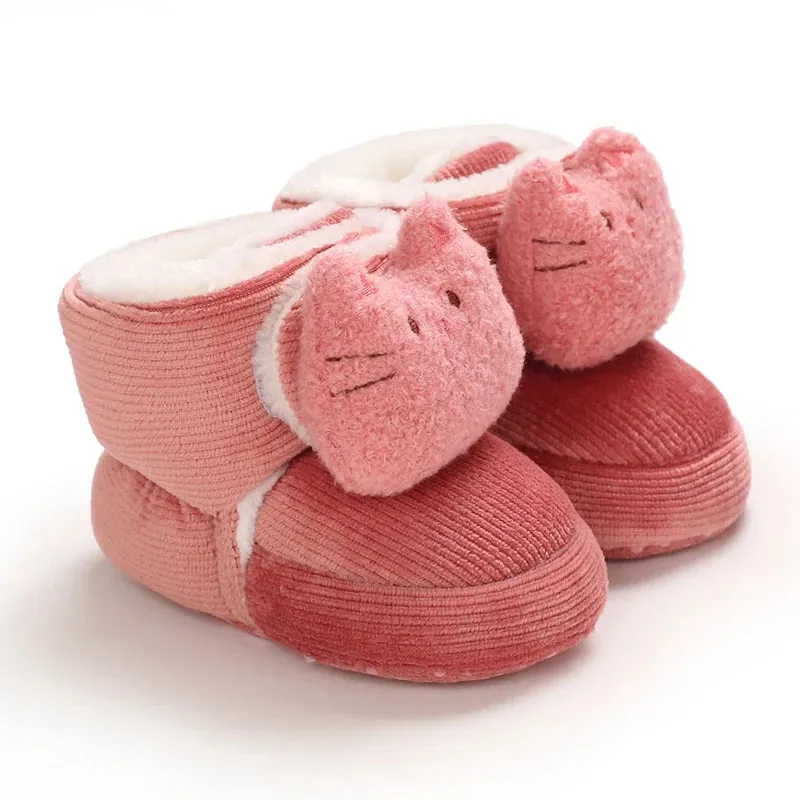 Winter Baby Boots - Kitty