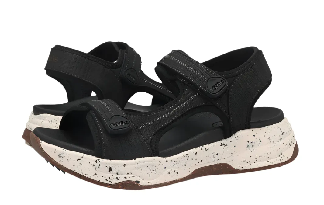 WOMEN'S TAOS SUPER SIDE | BLACK EMBOSS