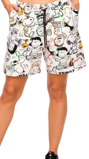Zumba X Peanuts Men's Knit Shorts