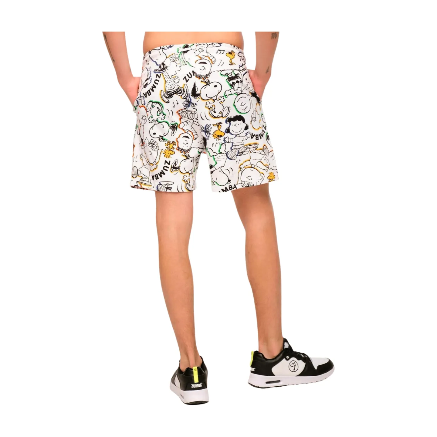 Zumba X Peanuts Men's Knit Shorts